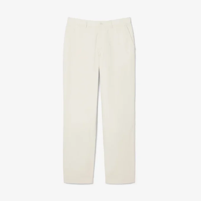 Pánské chino kalhoty z manšestru s regular fit střihem Pánské chino kalhoty z manšestru s regular fit střihem