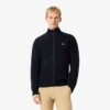 Pánský žebrovaný golfový svetr na zip