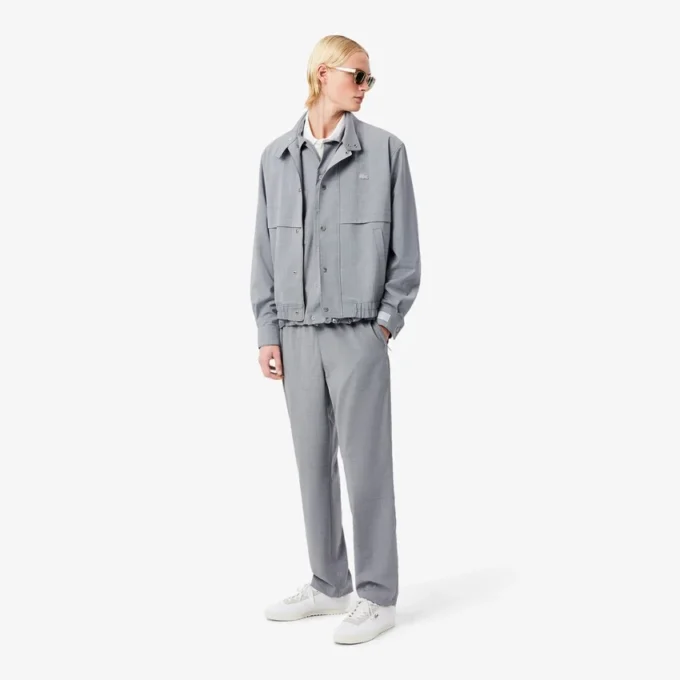 Pánské flanelové kalhoty Regular Fit z vlny Pánské flanelové kalhoty Regular Fit z vlny