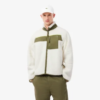 Pánská fleecová bunda Colorblock Sherpa Pánská fleecová bunda Colorblock Sherpa