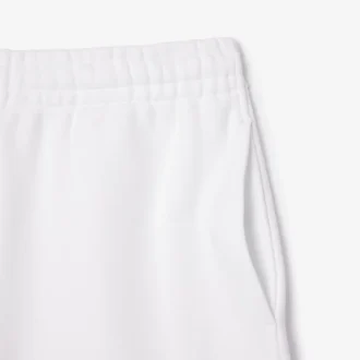 Pánské fleecové šortky s výšivkou a regular fit