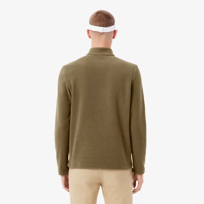 Pánská golfová mikina s polovičním zipem z polar fleece