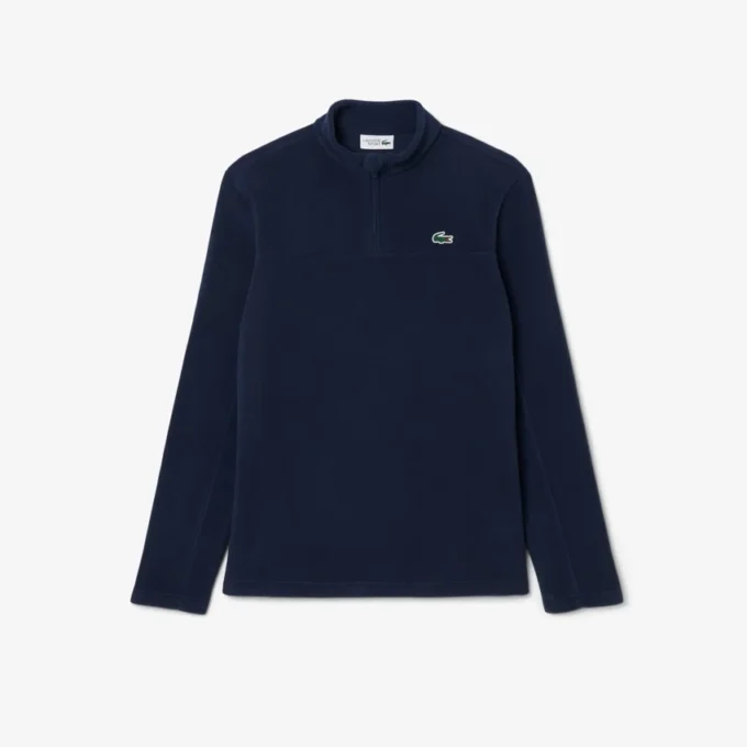 Pánská golfová mikina s polovičním zipem z polar fleece
