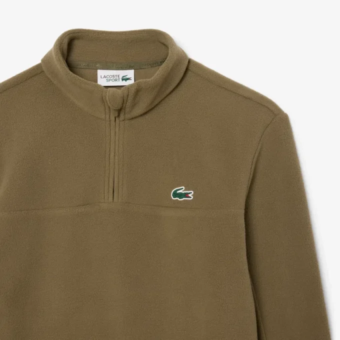 Pánská golfová mikina s polovičním zipem z polar fleece
