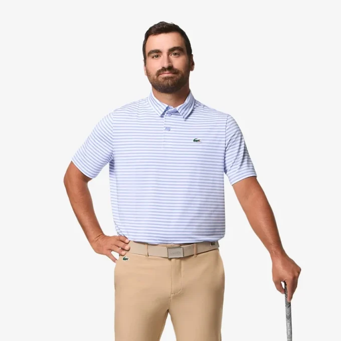 Pánská golfová polokošile s UV ochranou a regular fit střihem Pánská golfová polokošile s UV ochranou a regular fit střihem