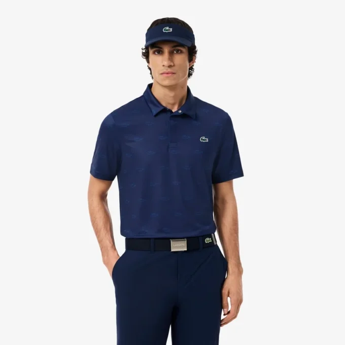 Pánská golfová polokošile s UV ochranou a regular fit střihem Pánská golfová polokošile s UV ochranou a regular fit střihem