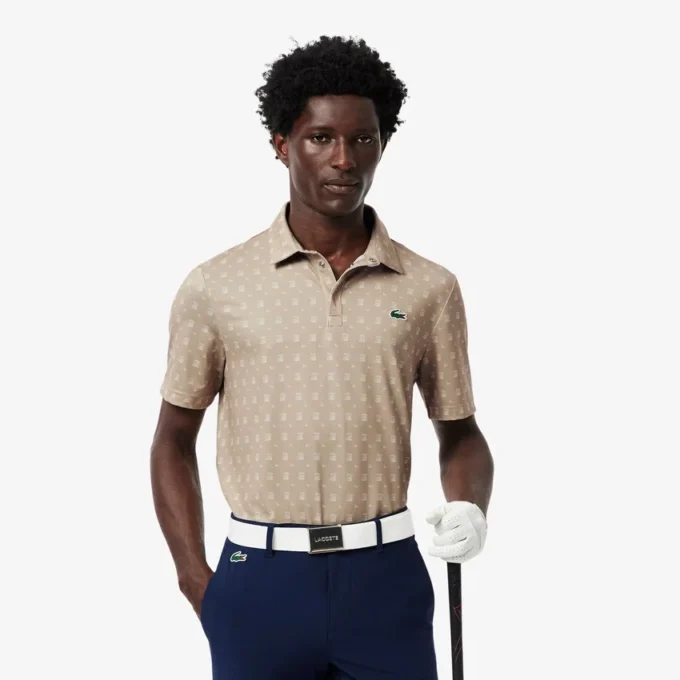 Pánská golfová polokošile s UV ochranou a regular fit střihem Pánská golfová polokošile s UV ochranou a regular fit střihem