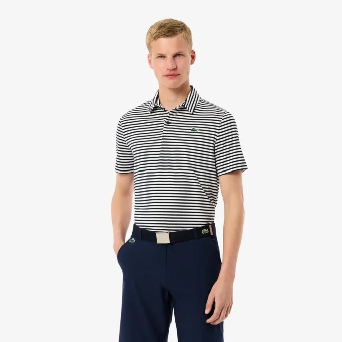 Pánská golfová polokošile s UV ochranou a regular fit střihem Pánská golfová polokošile s UV ochranou a regular fit střihem