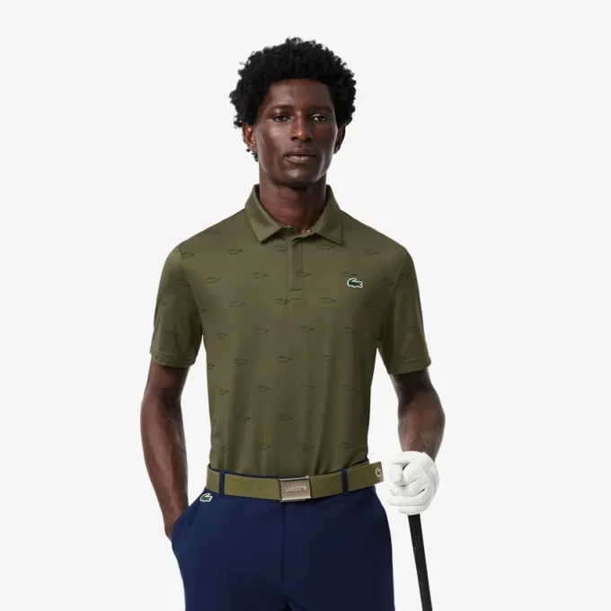 Pánská golfová polokošile s UV ochranou a regular fit střihem Pánská golfová polokošile s UV ochranou a regular fit střihem