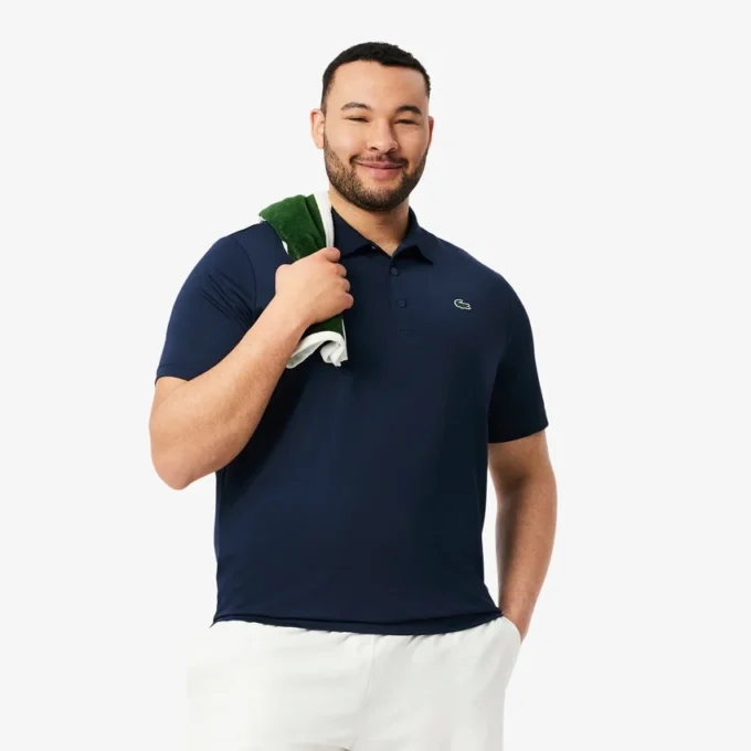Pánská golfová polokošile s UV ochranou a regular fit střihem Pánská golfová polokošile s UV ochranou a regular fit střihem