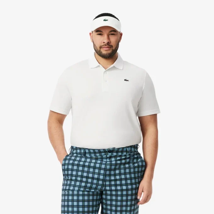 Pánská golfová polokošile s UV ochranou a regular fit střihem Pánská golfová polokošile s UV ochranou a regular fit střihem