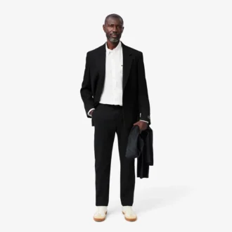 Pánské kalhoty ze strečové bavlny se slim fit střihem Pánské kalhoty ze strečové bavlny se slim fit střihem