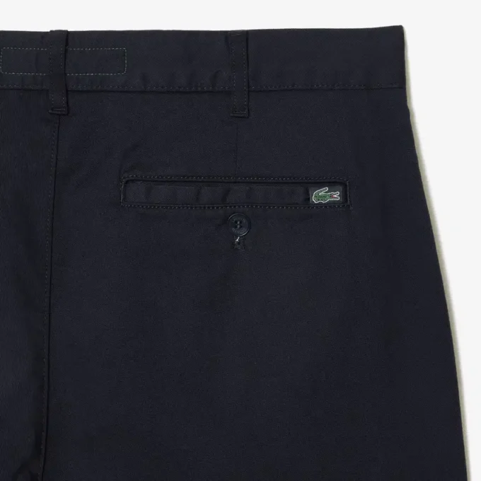 Pánské kalhoty ze strečové bavlny se slim fit střihem Pánské kalhoty ze strečové bavlny se slim fit střihem