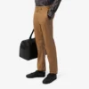 Pánské kalhoty ze strečové bavlny se slim fit střihem Pánské kalhoty ze strečové bavlny se slim fit střihem