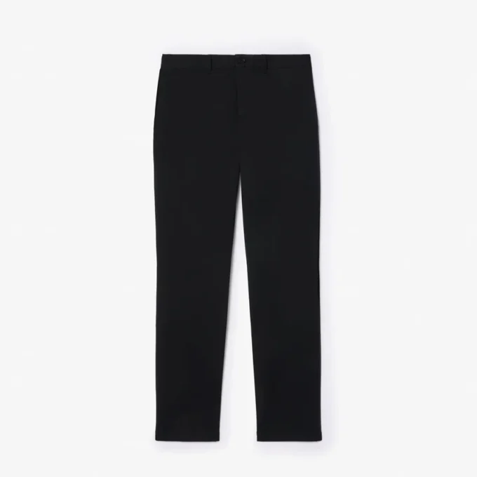 Pánské kalhoty ze strečové bavlny se slim fit střihem Pánské kalhoty ze strečové bavlny se slim fit střihem