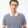 Pánské klasické pruhované polo tričko L.12.12 z materiálu Petit Piqué Pánské klasické pruhované polo tričko L.12.12 z materiálu Petit Piqué