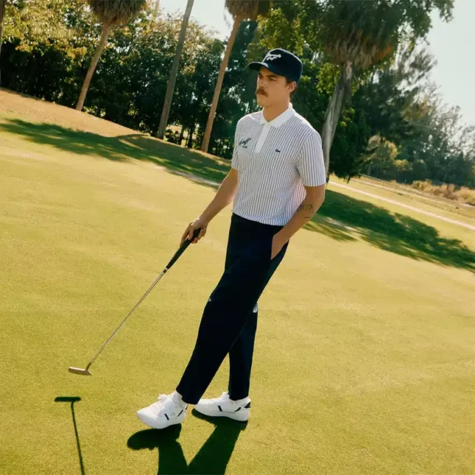 Pánské kožené golfové boty T-Clip Golf