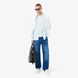 Pánská košile s proužky a knoflíky, slim fit Pánská košile s proužky a knoflíky, slim fit