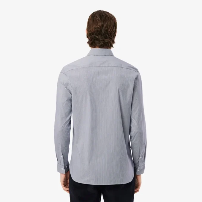 Pánská košile s proužky a knoflíky, slim fit Pánská košile s proužky a knoflíky, slim fit