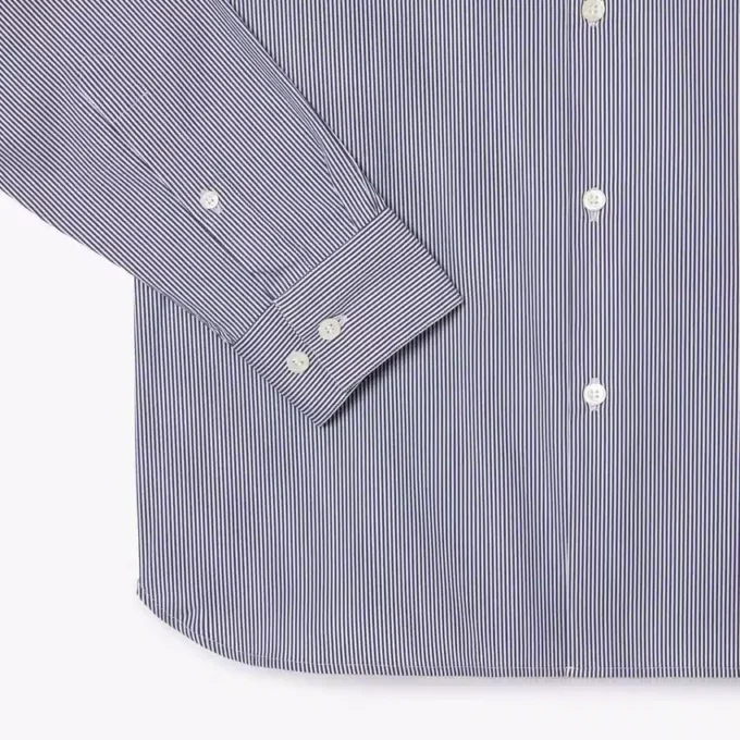 Pánská košile s proužky a knoflíky, slim fit Pánská košile s proužky a knoflíky, slim fit