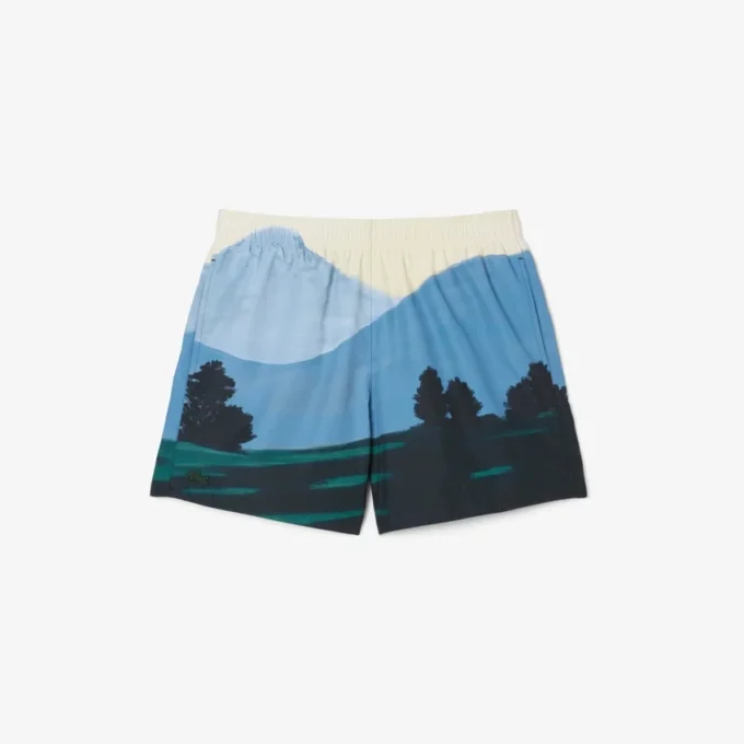 Pánské krátké boxerky s potiskem krajiny Pánské krátké boxerky s potiskem krajiny
