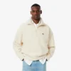 Pánská mikina s kapucí a zipem z polar fleece