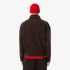 Pánská mikina s kapucí a zipem z polar fleece