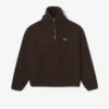 Pánská mikina s kapucí a zipem z polar fleece
