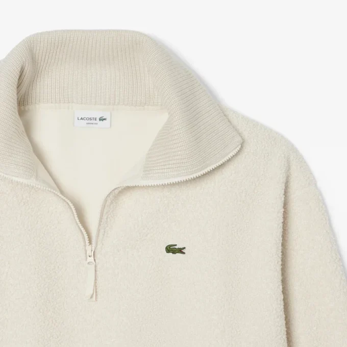 Pánská mikina s kapucí a zipem z polar fleece