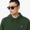 Pánská mikina s kapucí z fleece s monogramem