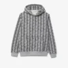 Pánská mikina s kapucí z fleece s monogramem