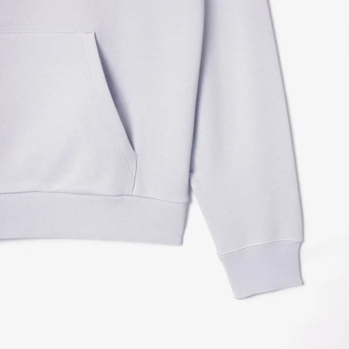 Pánská mikina s kapucí z fleece s volným střihem