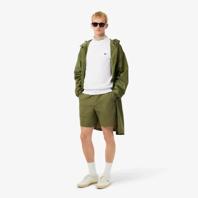 Pánská mikina z fleece s klasickým střihem