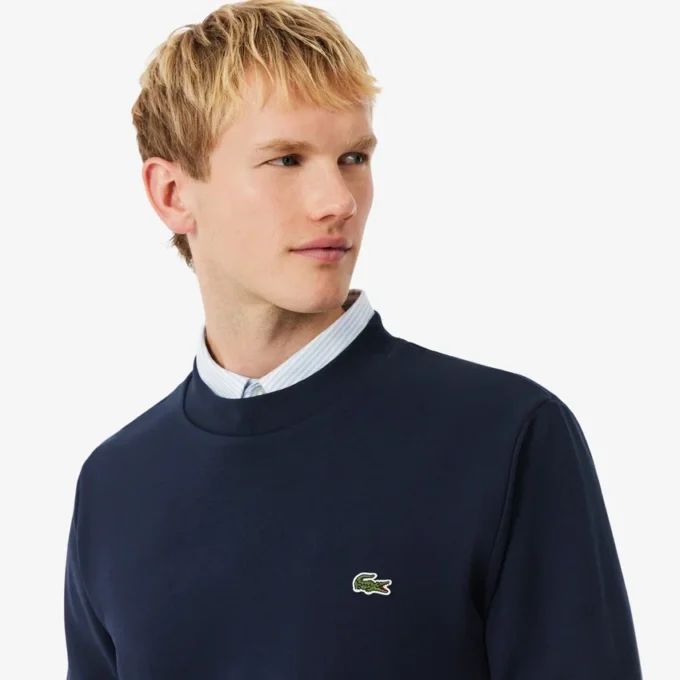 Pánská mikina z fleece s klasickým střihem
