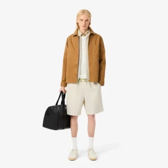 Pánské šortky z vlněné směsi s regular fit