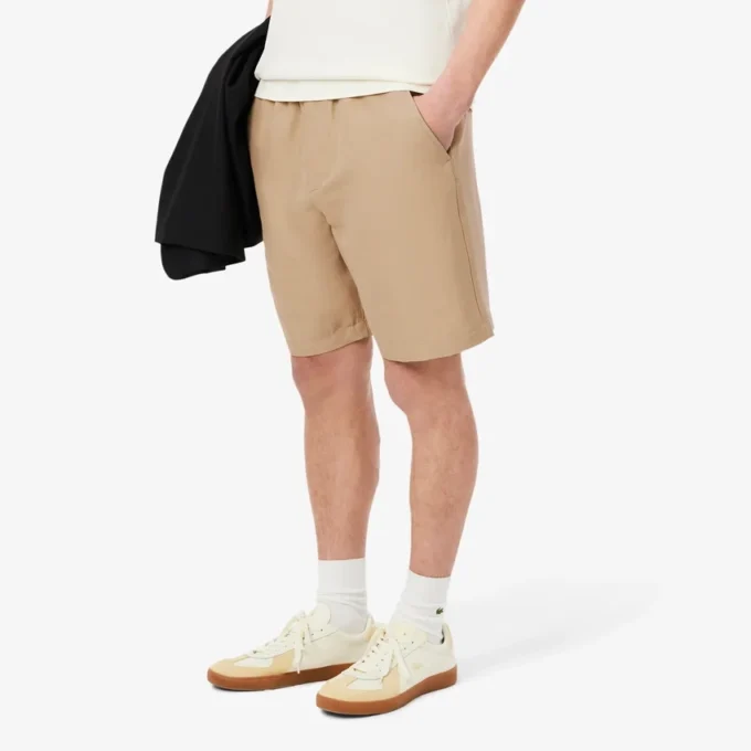 Pánské šortky z vlněné směsi s regular fit Pánské šortky z vlněné směsi s regular fit