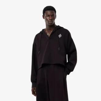 Pánská oversized mikina s kapucí z přehlídky