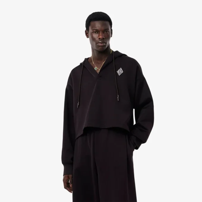Pánská oversized mikina s kapucí z přehlídky