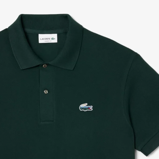 Pánská polokošile Classic Fit Landscape Crocodile Piqua