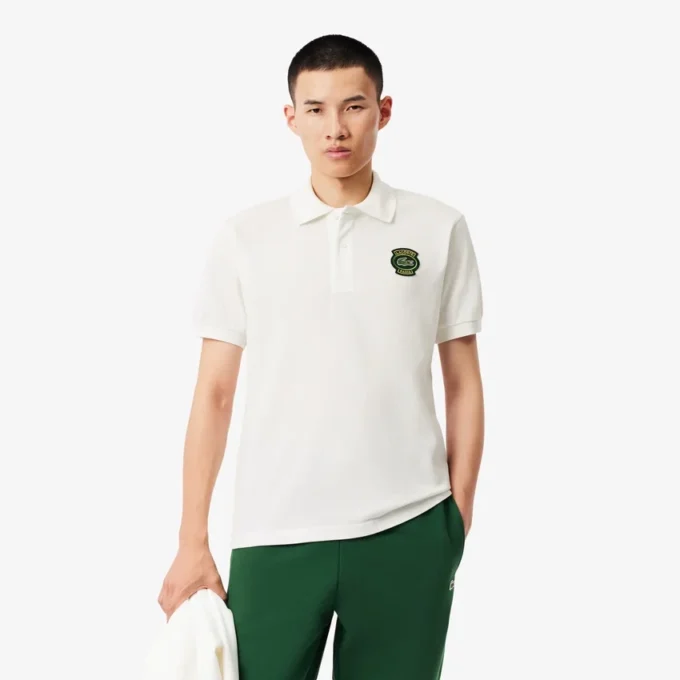 Pánská polokošile Classic Fit Petit Piqua Badge
