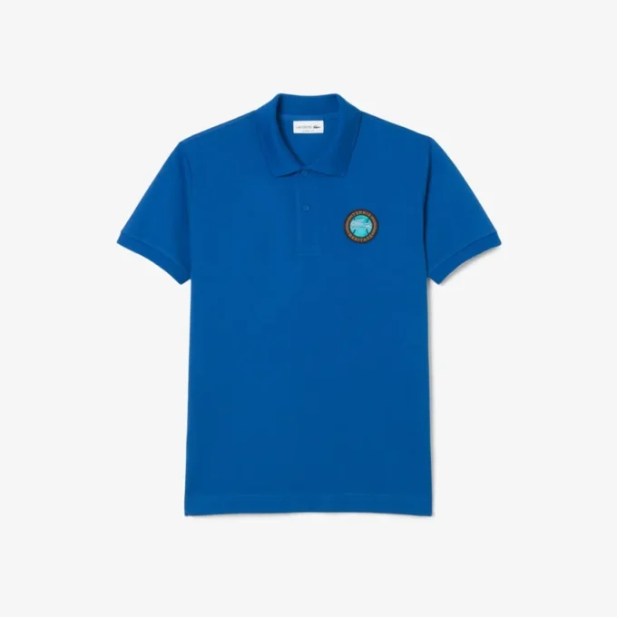 Pánská polokošile Classic Fit Petit Piqua Badge
