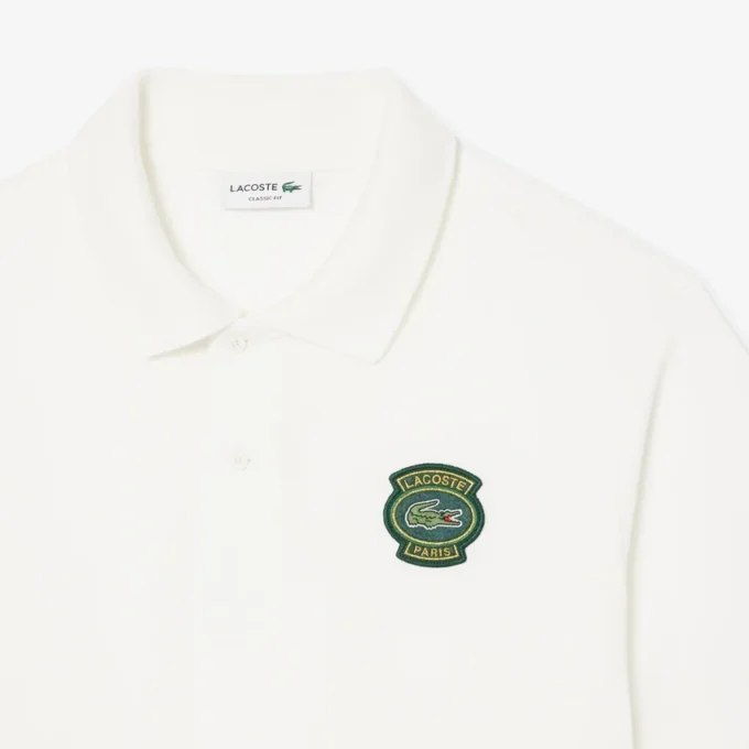 Pánská polokošile Classic Fit Petit Piqua Badge