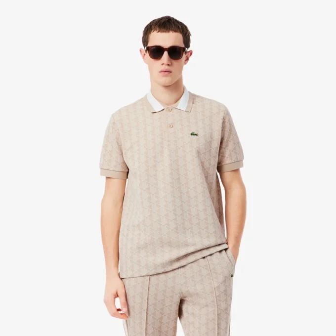 Pánská polokošile Classic Fit s monogramem Pánská polokošile Classic Fit s monogramem