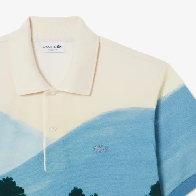 Pánská polokošile Classic Fit s potiskem Petit Piqua