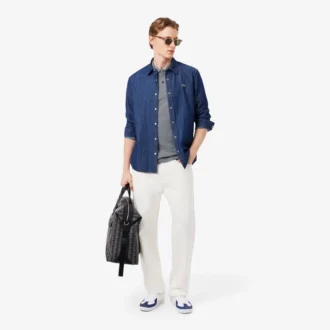 Pánská polokošile L.12.12 Piqua se slim fit střihem