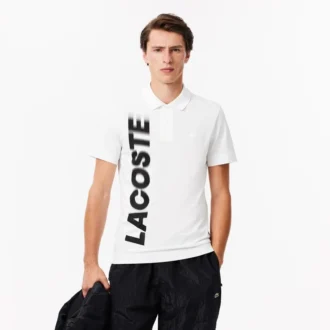 Pánská polokošile Lacoste Movement s potiskem, regular fit Pánská polokošile Lacoste Movement s potiskem, regular fit