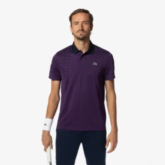 Pánská polokošile Lacoste Tennis X Daniil Medvedev Pánská polokošile Lacoste Tennis X Daniil Medvedev
