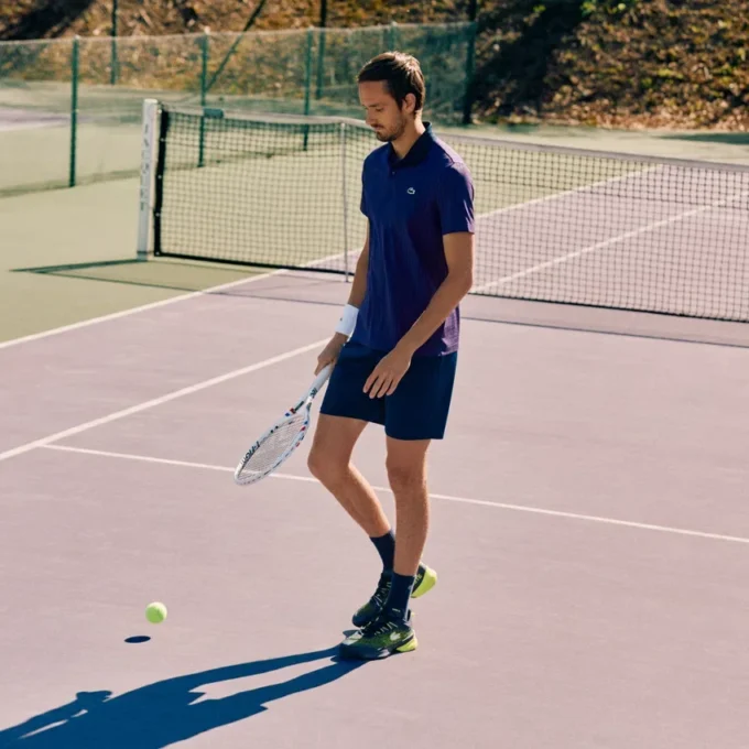 Pánská polokošile Lacoste Tennis X Daniil Medvedev Pánská polokošile Lacoste Tennis X Daniil Medvedev