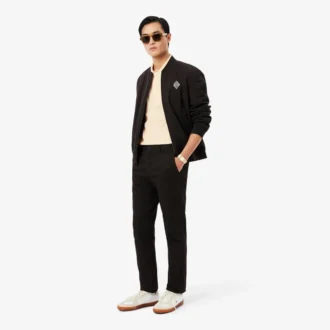 Pánská polokošile Paris Classic Fit s výšivkou a otevřeným výstřihem Pánská polokošile Paris Classic Fit s výšivkou a otevřeným výstřihem