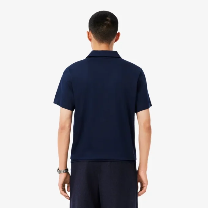 Pánská polokošile Paris Classic Fit s výšivkou a otevřeným výstřihem Pánská polokošile Paris Classic Fit s výšivkou a otevřeným výstřihem